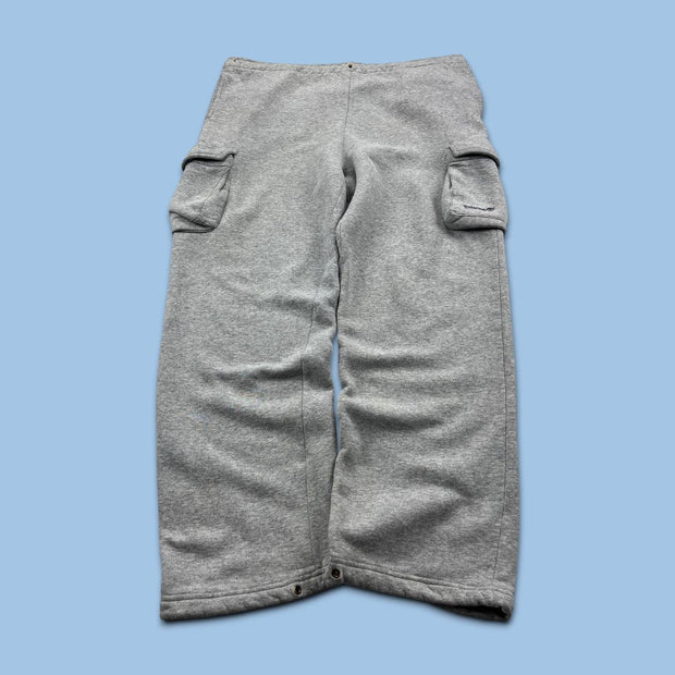 VINTAGE Y2K TIMBERLAND BAGGY COTTON SWEATPANTS GREY