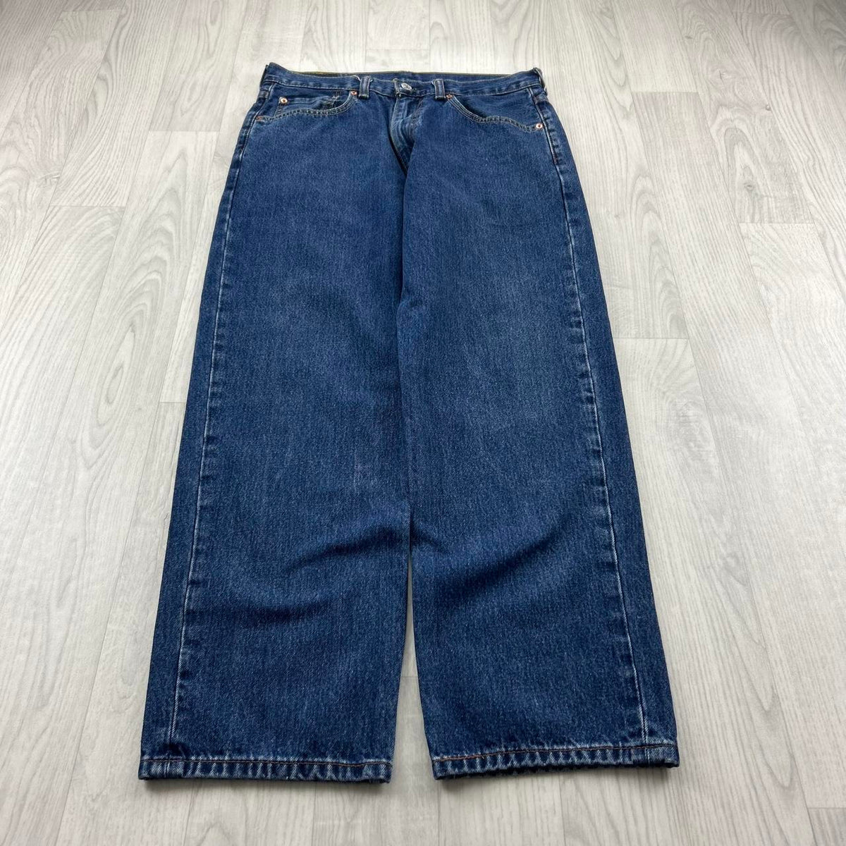 VINTAGE 00s LEVIS 550 BAGGY JEANS BLUE