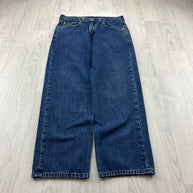 VINTAGE 00s LEVIS 550 BAGGY JEANS BLUE