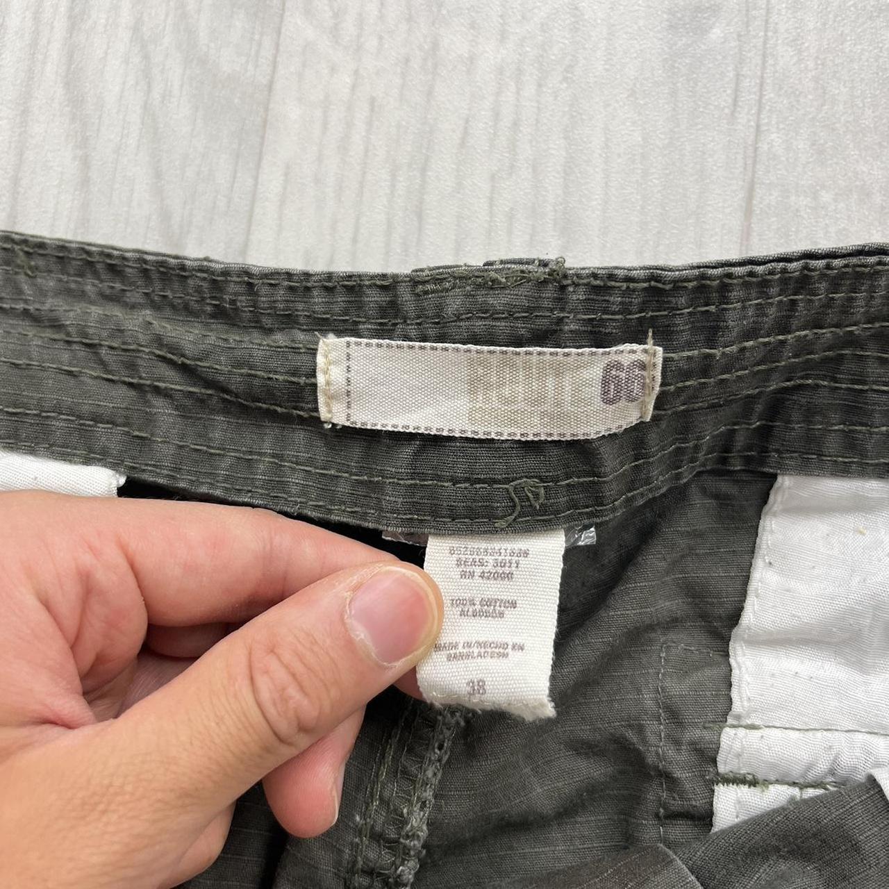 VINTAGE Y2K BAGGY CAMO CARGO SHORTS