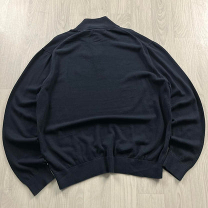 VINTAGE Y2K NAUTICA KNITTED JUMPER NAVY