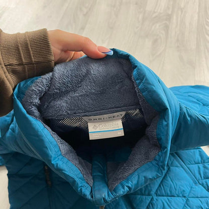 VINTAGE 00s COLUMBIA PADDED JACKET BLUE