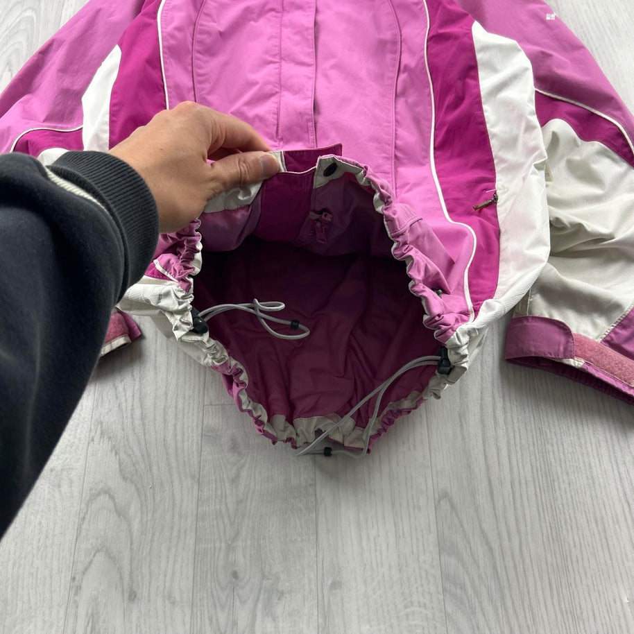 VINTAGE Y2K COLUMBIA TECHNICAL UTILITY SKI JACKET PINK