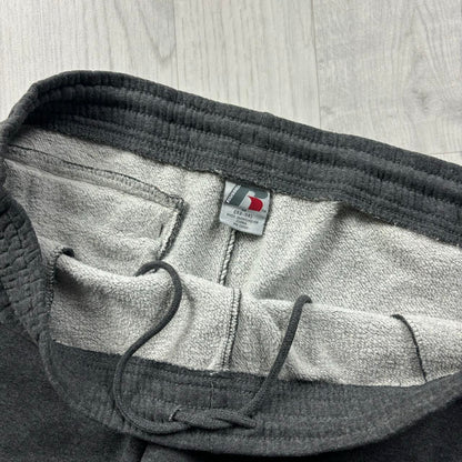 VINTAGE Y2K RUSSELL ATHLETIC BAGGY COTTON SWEATPANTS CHARCOAL GREY