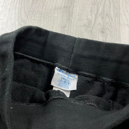 VINTAGE 00s CHAMPION COTTON SWEATPANTS BLACK