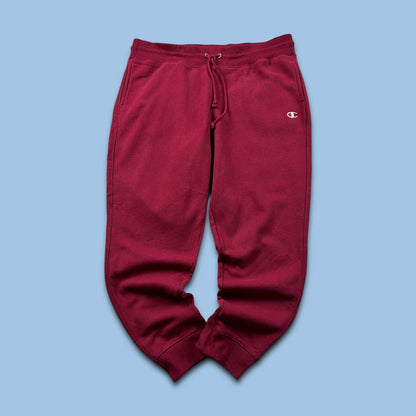 VINTAGE 00s CHAMPION REVERSE WEAVE SWEATPANTS BURGUNDY