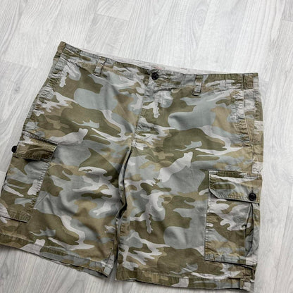 VINTAGE Y2K DOCKERS BAGGY CAMO CARGO SHORTS