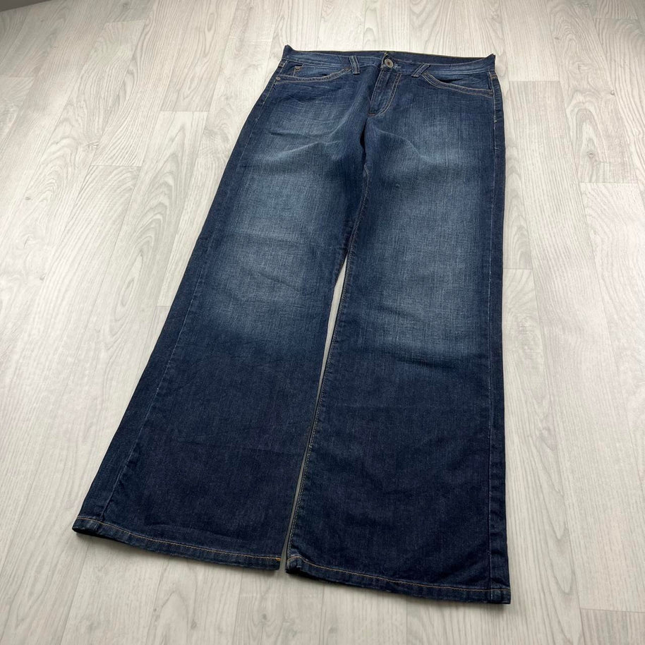 VINTAGE Y2K LUCKY BRAND BAGGY JEANS NAVY BLUE