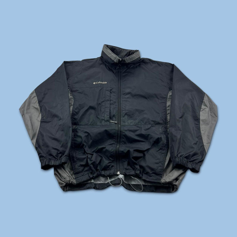 VINTAGE Y2K COLUMBIA TECHNICAL LIGHTWEIGHT WATERPROOF JACKET BLACK