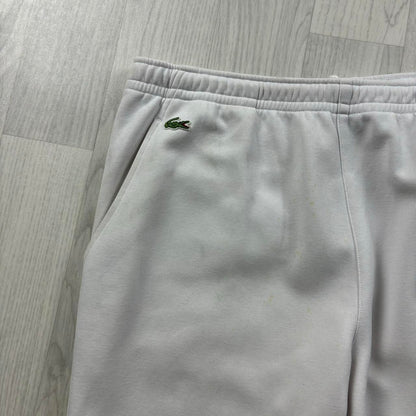 VINTAGE 00s LACOSTE BAGGY COTTON SWEATPANTS WHITE