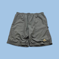 VINTAGE Y2K ADIDAS BAGGY SPORT SHORTS GREY