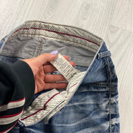 VINTAGE Y2K PEPE JEANS STRAIGHT LEG JEANS BLUE