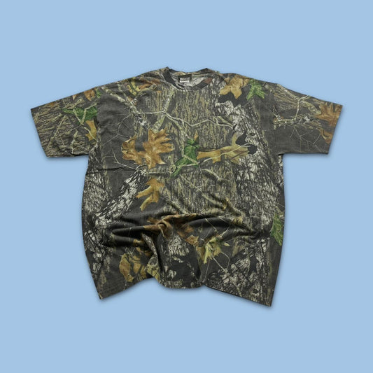 VINTAGE Y2K JERZEES REALTREE T SHIRT CAMO