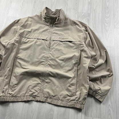 VINTAGE 00s COLUMBIA LIGHTWEIGHT JACKET BEIGE