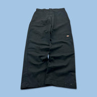 VINTAGE Y2K DICKIES 874 BAGGY TROUSERS BLACK