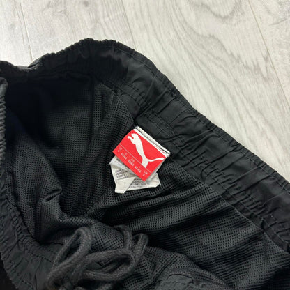 VINTAGE Y2K PUMA BAGGY TRACKSUIT BOTTOMS BLACK