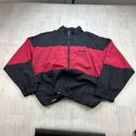 VINTAGE Y2K REEBOK WINDBREAKER JACKET BLACK