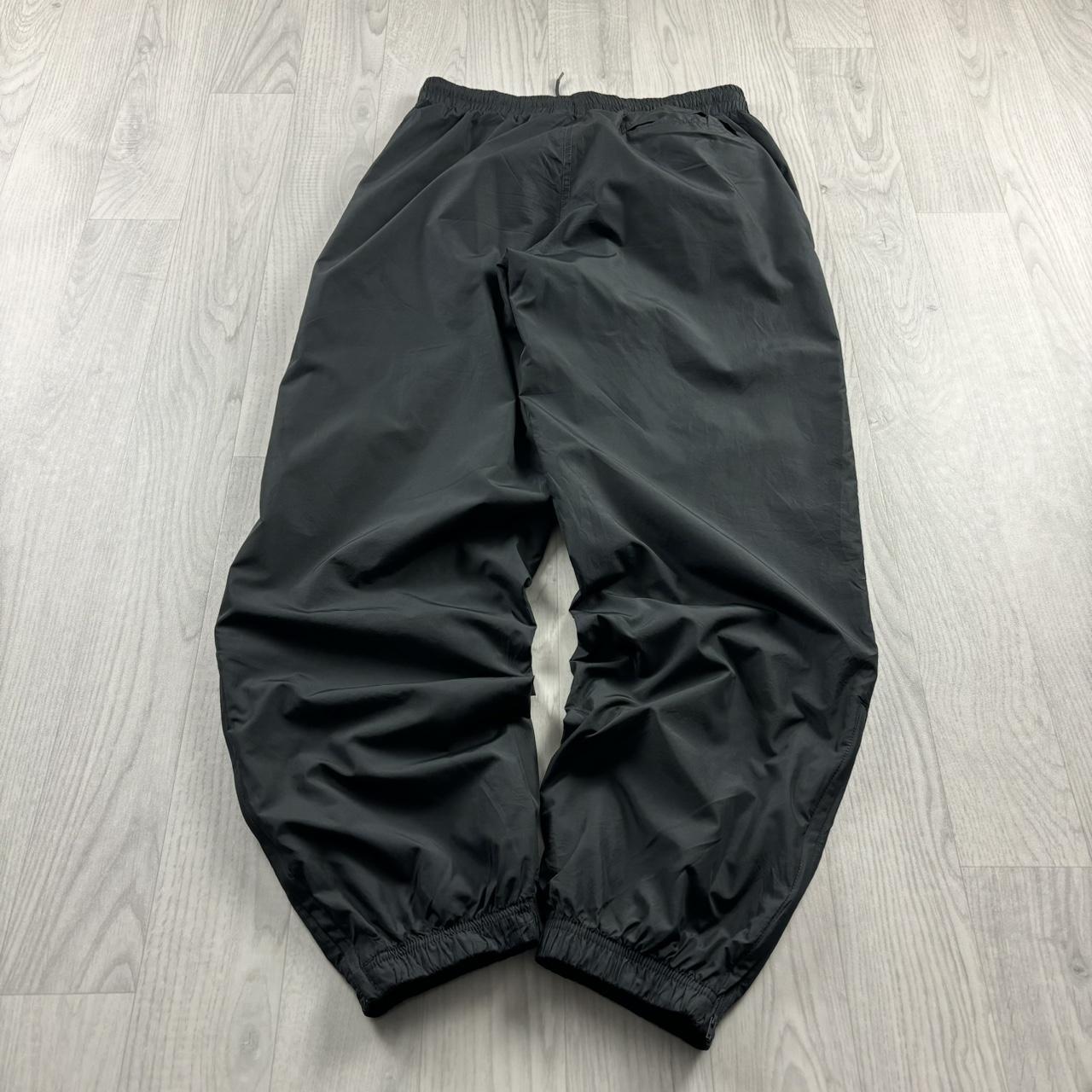 VINTAGE Y2K NIKE BAGGY TRACKSUIT BOTTOMS CHARCOAL GREY