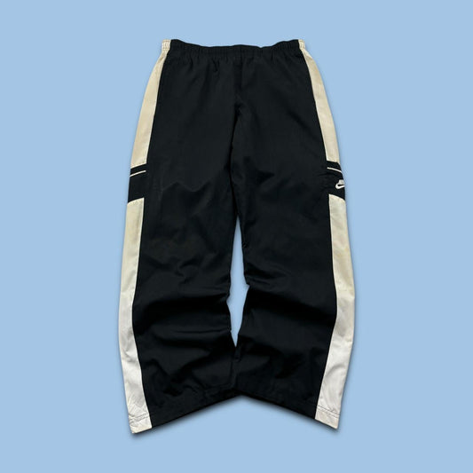 VINTAGE Y2K NIKE BAGGY TRACKSUIT BOTTOMS BLACK