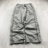 VINTAGE Y2K NIKE BAGGY TRACKSUIT BOTTOMS GREY