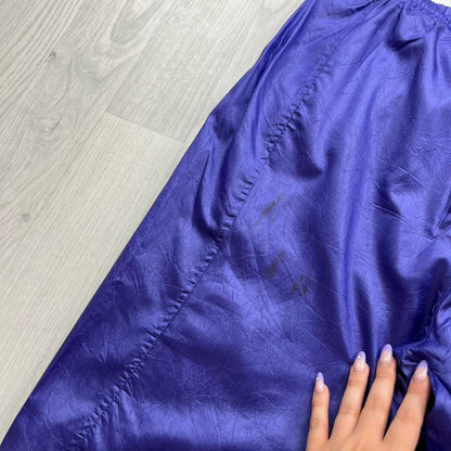 VINTAGE 90s ADIDAS BAGGY TRACKSUIT BOTTOMS PURPLE