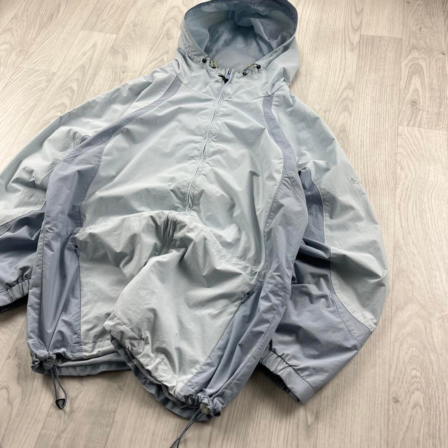 VINTAGE Y2K COLUMBIA TECHNICAL JACKET LIGHT BLUE