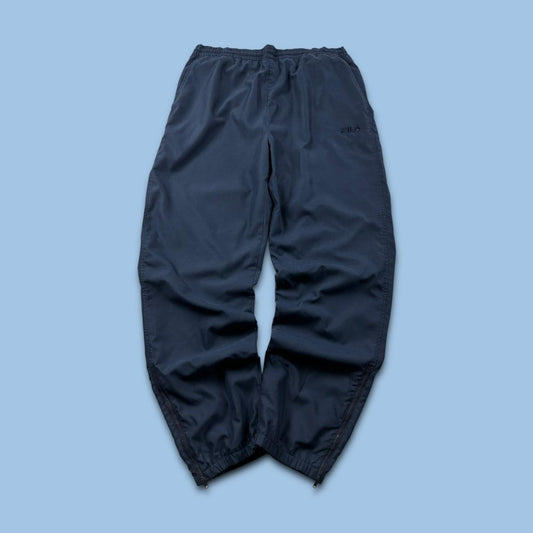 VINTAGE Y2K FILA BAGGY TRACKSUIT BOTTOMS NAVY