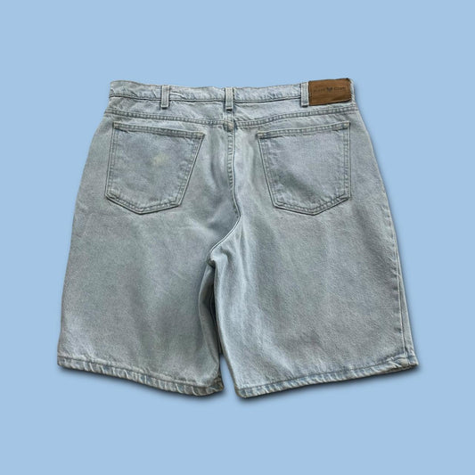 VINTAGE HUNT CLUB BAGGY LOOSE SKATER JORTS LIGHT BLUE (36w)