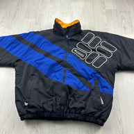 VINTAGE Y2K COLUMBIA PADDED UTILITY PUFFER JACKET BLACK