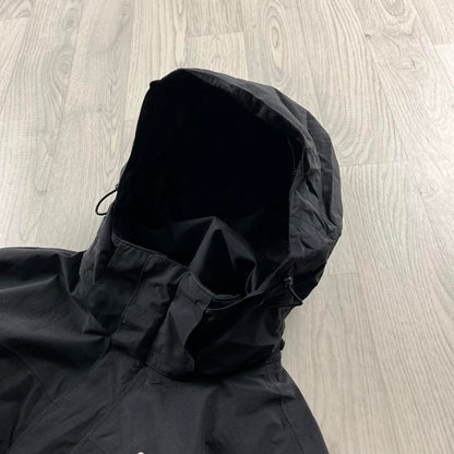 VINTAGE 00s BERGHAUS TECHNICAL HOODED JACKET BLACK