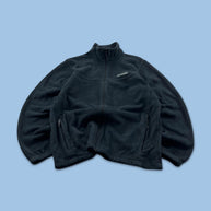 VINTAGE Y2K COLUMBIA UTILITY FLEECE JACKET BLACK