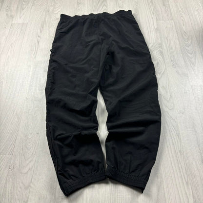VINTAGE 90s ADIDAS BAGGY TRACKSUIT BOTTOMS BLACK
