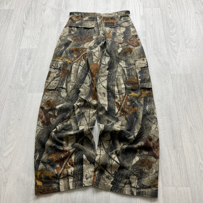 VINTAGE REALTREE BAGGY CAMO CARGO PANTS