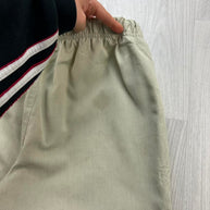 VINTAGE Y2K NIKE LOW RISE TRACKSUIT BOTTOMS CREAM