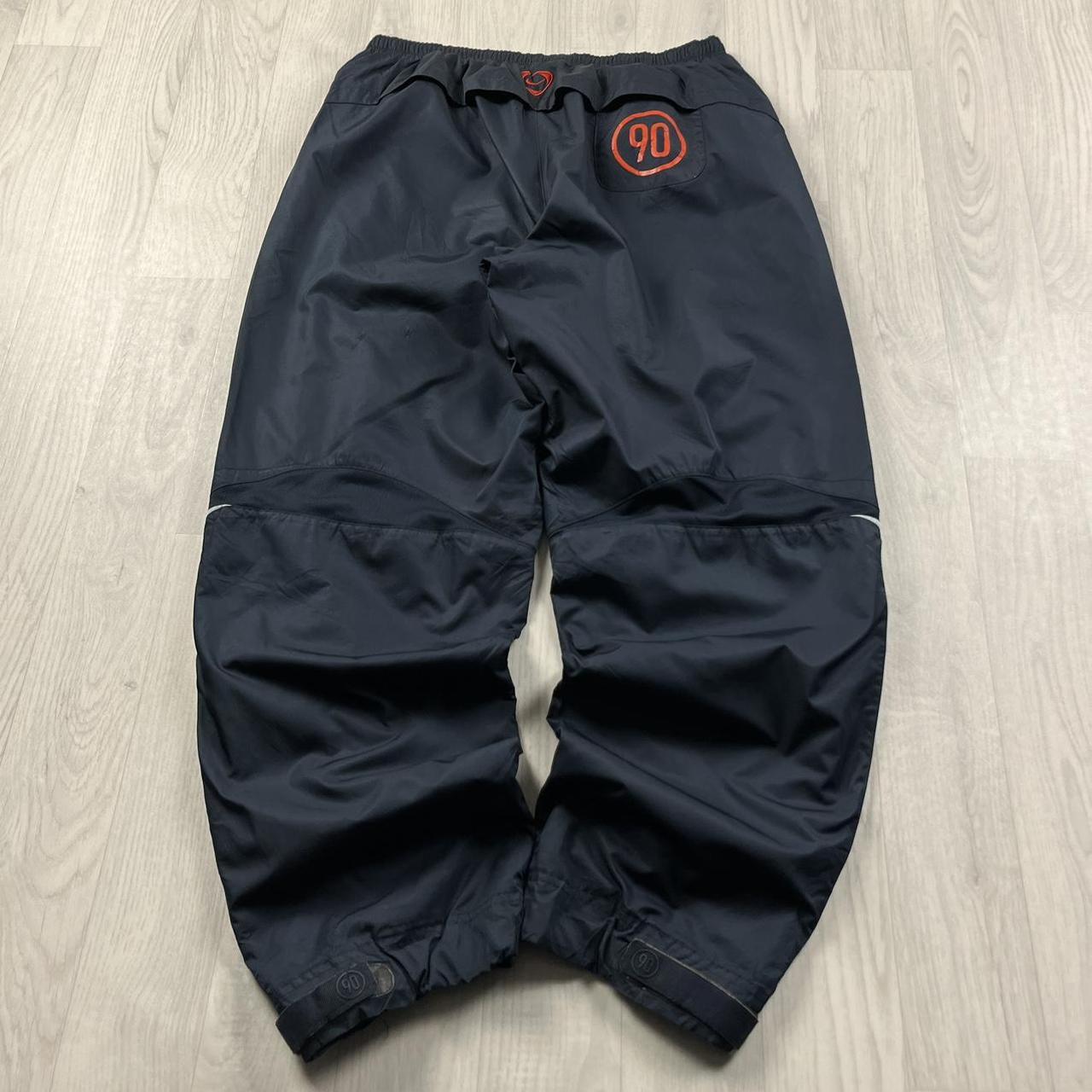 VINTAGE Y2K NIKE BAGGY TRACKSUIT BOTTOMS NAVY