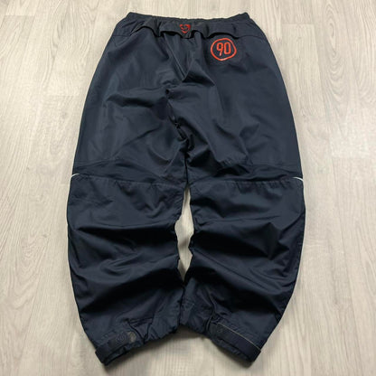 VINTAGE Y2K NIKE BAGGY TRACKSUIT BOTTOMS NAVY