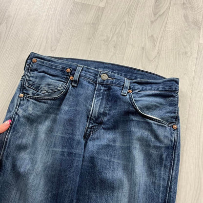 VINTAGE LEVIS 511 RED TABS STRAIGHT LEG JEANS BLUE