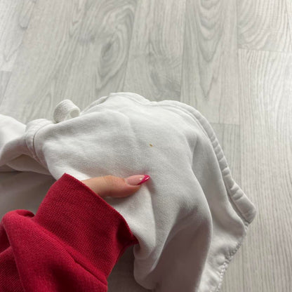 VINTAGE Y2K QUIKSILVER GRAPHIC HOODIE WHITE