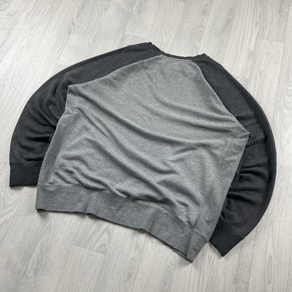 VINTAGE RUSSELL ATHLETIC BLANK SWEATSHIRT GREY (L)