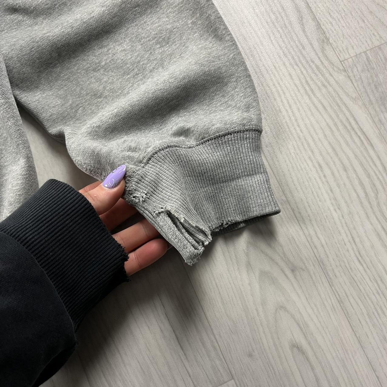 VINTAGE Y2K NIKE ZIP HOODIE GREY