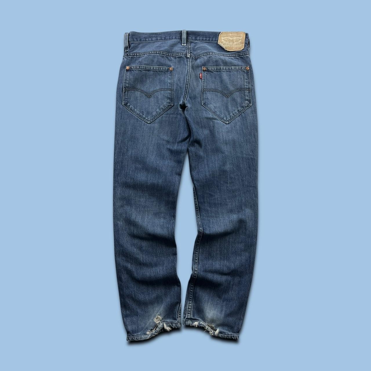VINTAGE LEVIS 511 RED TABS STRAIGHT LEG JEANS BLUE