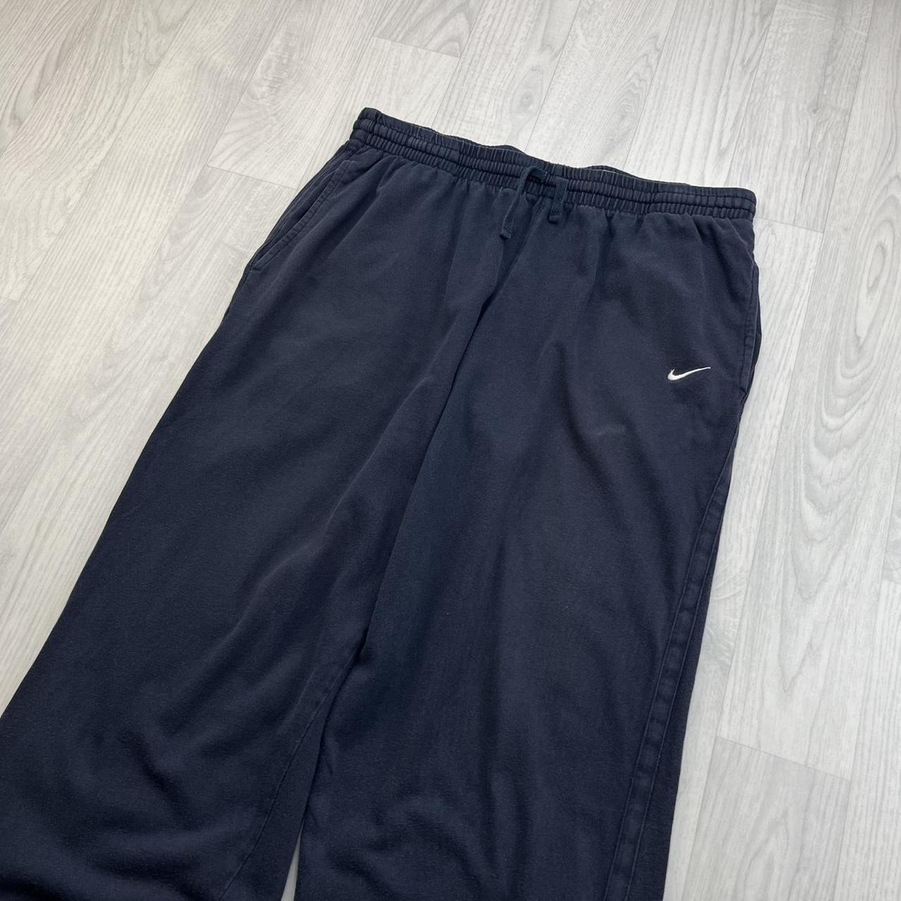 VINTAGE Y2K NIKE BAGGY LIGHTWEIGHT SWEATPANTS NAVY
