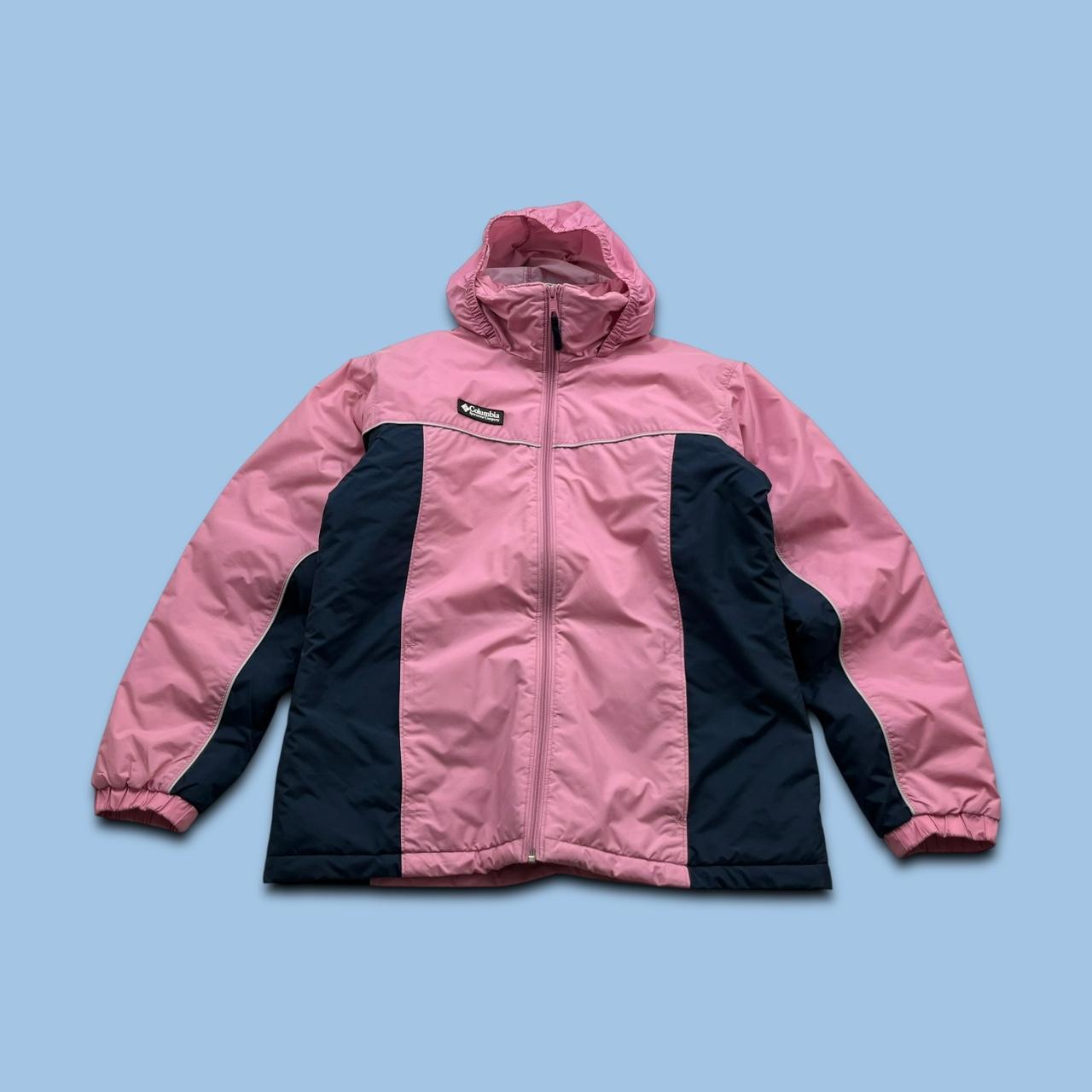 VINTAGE 00s COLUMBIA PADDED UTILITY JACKET PINK
