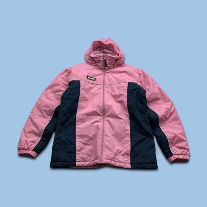 VINTAGE 00s COLUMBIA PADDED UTILITY JACKET PINK
