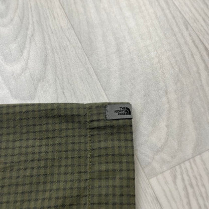 VINTAGE Y2K THE NORTH FACE SHORT SLEEVE SHIRT KHAKI GREEN