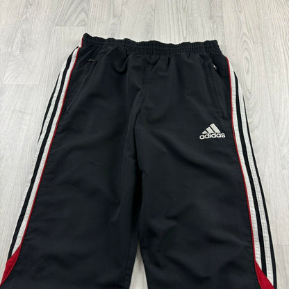 VINTAGE Y2K ADIDAS BAGGY TRACKSUIT BOTTOMS BLACK