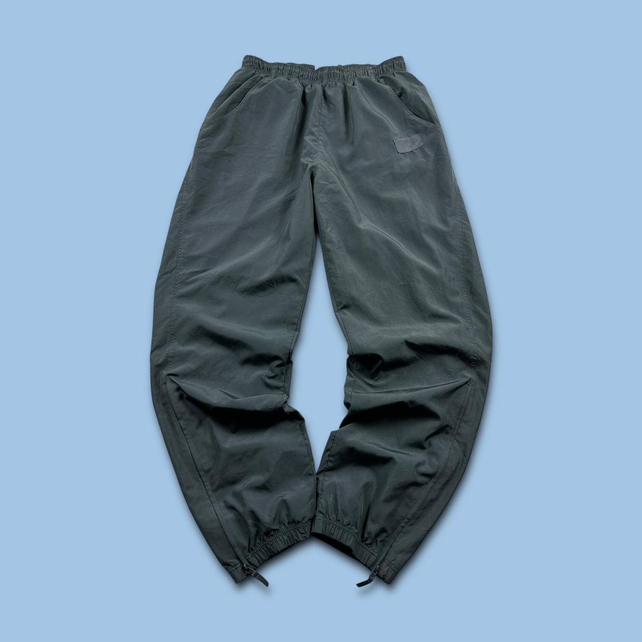 VINTAGE Y2K PUMA BAGGY TRACKSUIT BOTTOMS CHARCOAL GREY