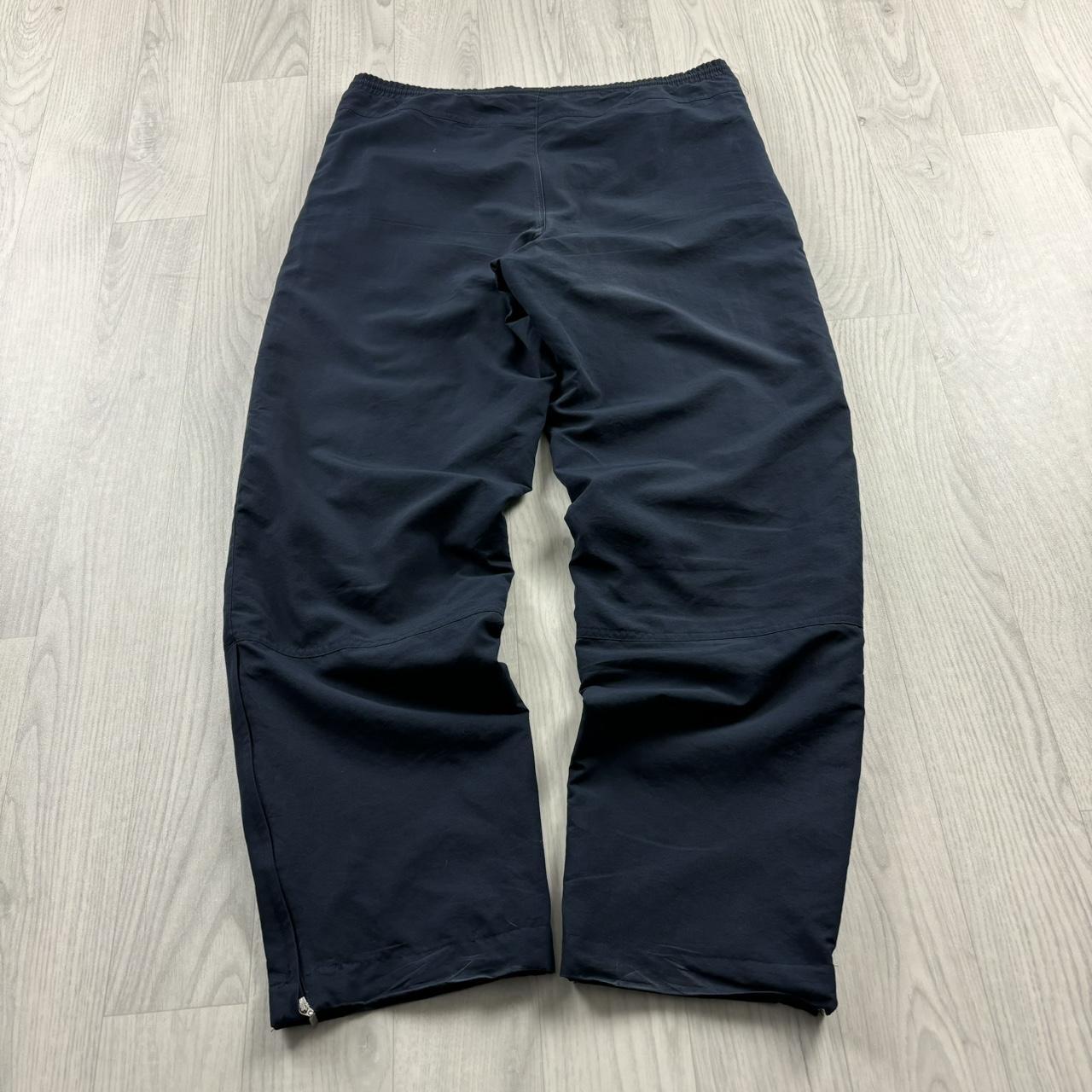 VINTAGE Y2K ADIDAS BAGGY TRACKSUIT BOTTOMS NAVY