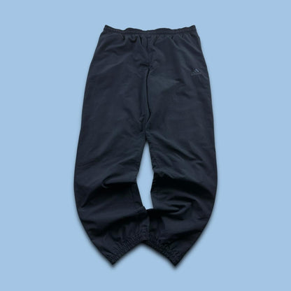 VINTAGE Y2K ADIDAS BAGGY TRACKSUIT BOTTOMS NAVY