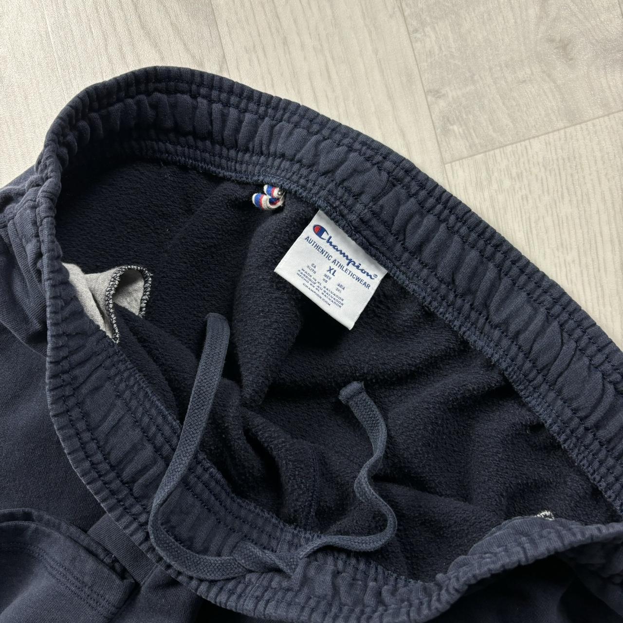 VINTAGE 00s CHAMPION BAGGY COTTON SWEATPANTS NAVY